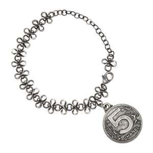 Mademoiselle Coin 03P Medal Bracelet #215818C88B